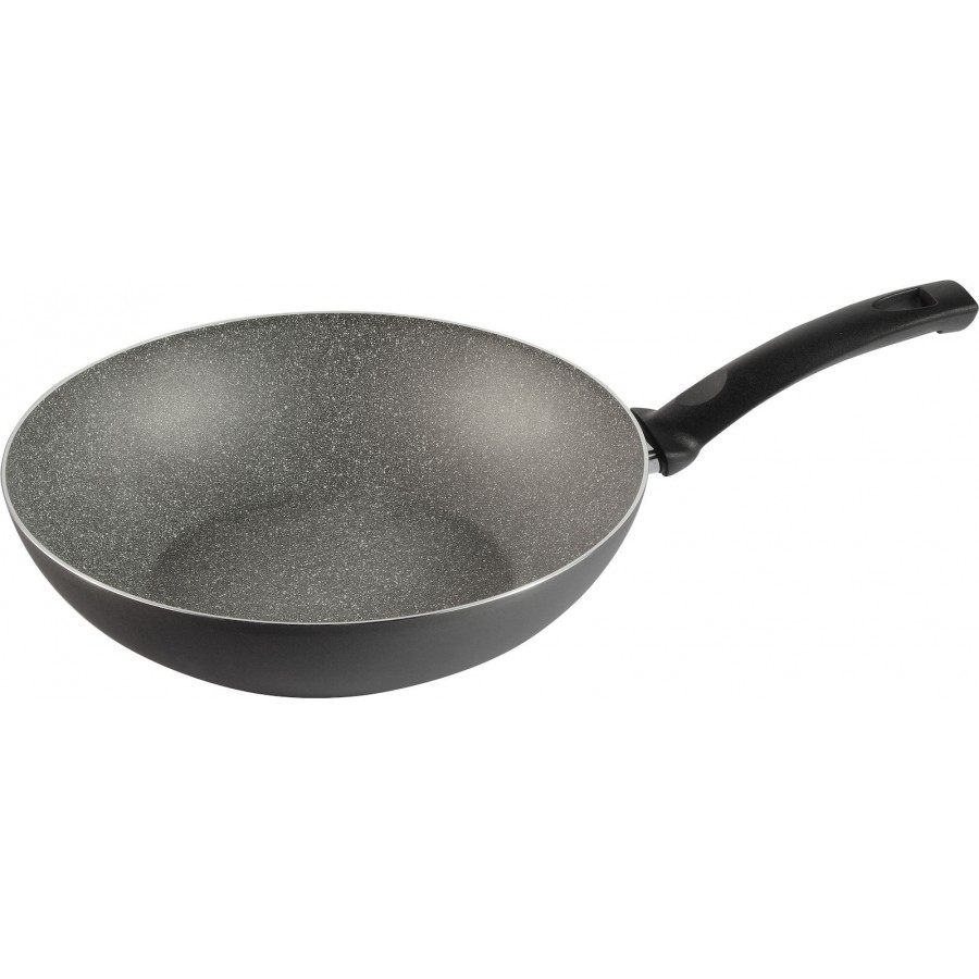 Ballarini Lucca Granitium Wok από Αλουμίνιο με Επίστρωση από Πέτρα 28cm Ballarini Lucca Granitium Wok από Αλουμίνιο με Επίστρωση από Πέτρα 28cm